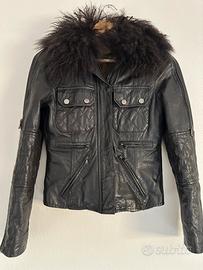 Giacca in pelle Centonze - marrone taglia 38/40