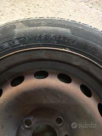 cerchi e gomme per fiat panda 169