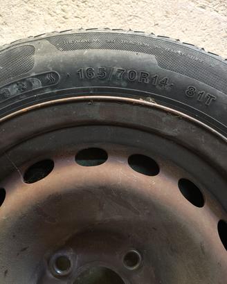 cerchi e gomme per fiat panda 169