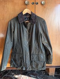 Giacca Barbour Beadnell wax donna taglia 8 UK XS