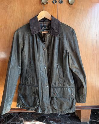 Giacca Barbour Beadnell wax donna taglia 8 UK XS