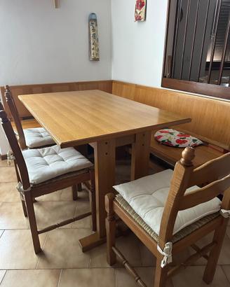 TAVOLO e Panca+Sedia per STUBE