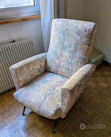 Poltrona vintage anni 50 stile Isa Bergamo o Nino