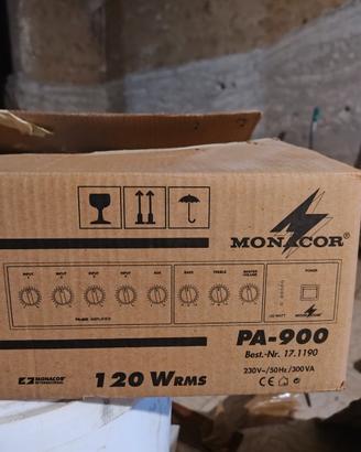 Amplificatore Monacor PA-900