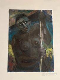 “Donna, archetipo di forza ” – Olio su tela