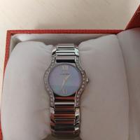 Orologio Wyler Vetta Lady acciaio diamanti ct 0,21