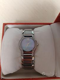 Orologio Wyler Vetta Lady acciaio diamanti ct 0,21