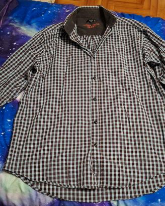 Camicia PRIVATE ISLAND SPORT Man quadri mis. L Us.
