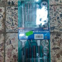 Set maschi per filettatura 20 pezzi