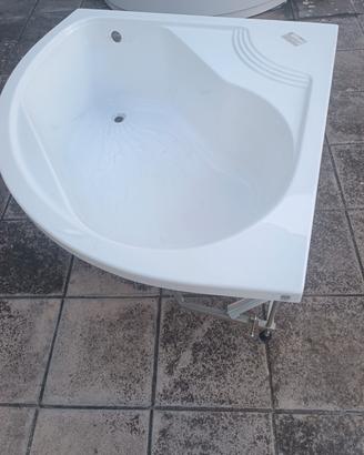 vasca da bagno ad angolo 