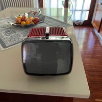 Brionvega Algol 11 rosso anni '70 originale