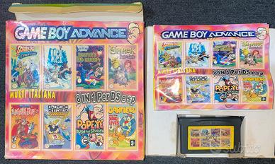 Rara Multicartuccia 8in1 (GBA) - COMPLETA