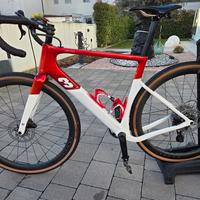 Gravel 3T Racemax Ekar 13v Ruote Hunt 40 mm Carbon