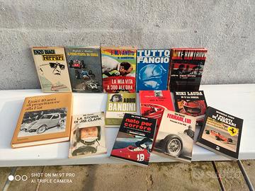 Lotto di 13 libri sull'Automobilismo
