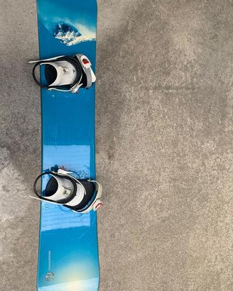 Snowboard Rossignol Strato 159 cm con Attacchi