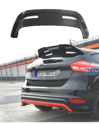 SPOILER ALETTONE FORD FOCUS ST 11-17 CARBONIO