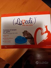 fontana per gatti