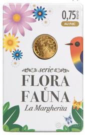 Moneta d'oro Serie Flora " La Margherita" 