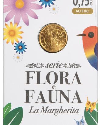 Moneta d'oro Serie Flora " La Margherita" 