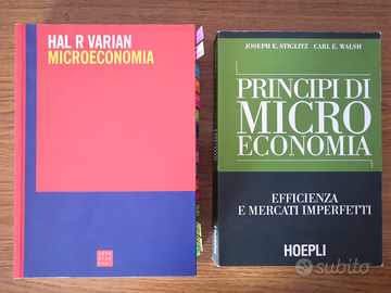 Libri corso Microeconomia, Uniud