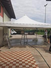 GAZEBO MAXI 6x6 STRUTTURA IN ALLUMINIO
