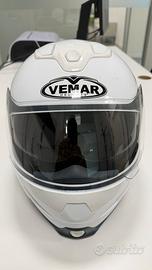 Casco modulare vemar bianco