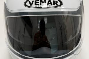 Casco modulare vemar bianco