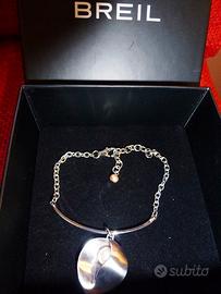 Bracciale Breil shell con perla rosa tj0996