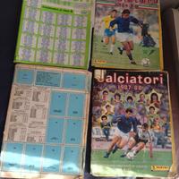 4 ALBUM PANINI CALCIATORI 85 87  88 89