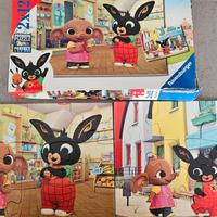 Puzzle Bing 12 pezzi - 2 puzzle completi
