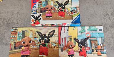 Puzzle Bing 12 pezzi - 2 puzzle completi