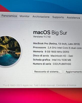 MacBook Pro (Retina, 13-inch, Late 2013)