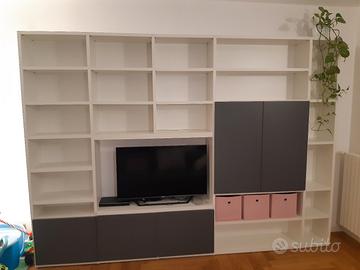 mobile living TV libreria Giessegi