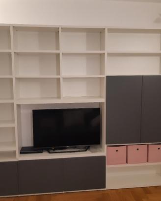 mobile living TV libreria Giessegi