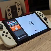 Nintendo Switch_OLED console BIANCA - KIT 