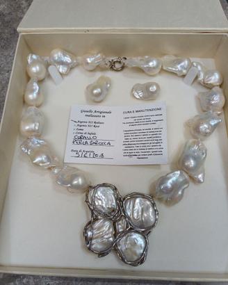 Collana perle barocche