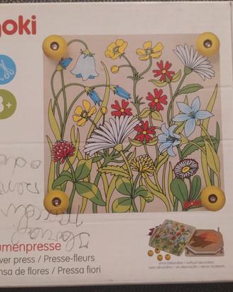 Pressa per fiori - Gioco bambini