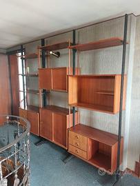 Libreria "svedese" modulare anni 60