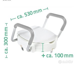 Rialzo wc anziani