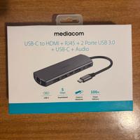 Mediacom MD-C314 USB-C Hub PD