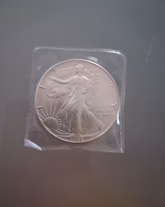 Dollaro USA argento 1986