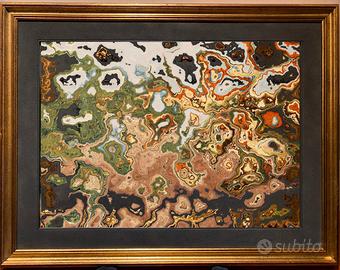 Coppia cornici dorate per quadri 50x70