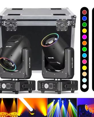 Teste Mobili LED flight case Mini 7R Beam 230W