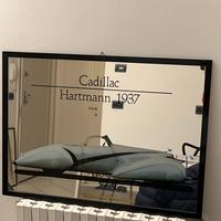 Vintage specchio pubblicitario