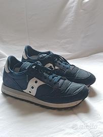 saucony jazz blu/bianco