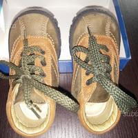 Scarpe bambino scarponcino n.20 tyko in pelle