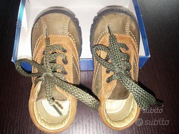 Scarpe bambino scarponcino n.20 tyko in pelle