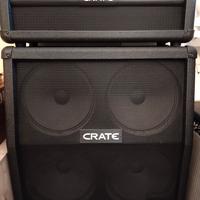 Amplificatore chitarra testa Crate GT1200 H+cassa