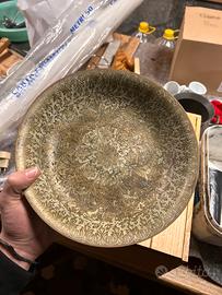 vassoio - ciotola in bronzo made in India