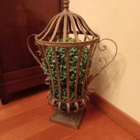Vaso decorativo in ferro
